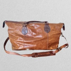 Frye Leather Overnight Duffle